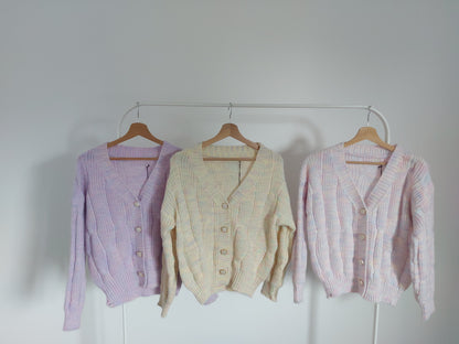 Maglia con bottoni madre perla