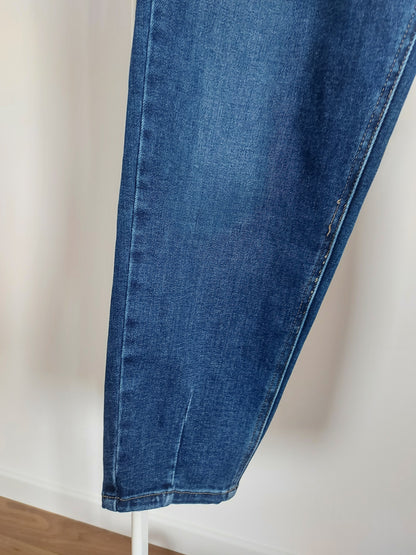 Jeans baloon con pinces