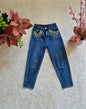 Jeans con perle