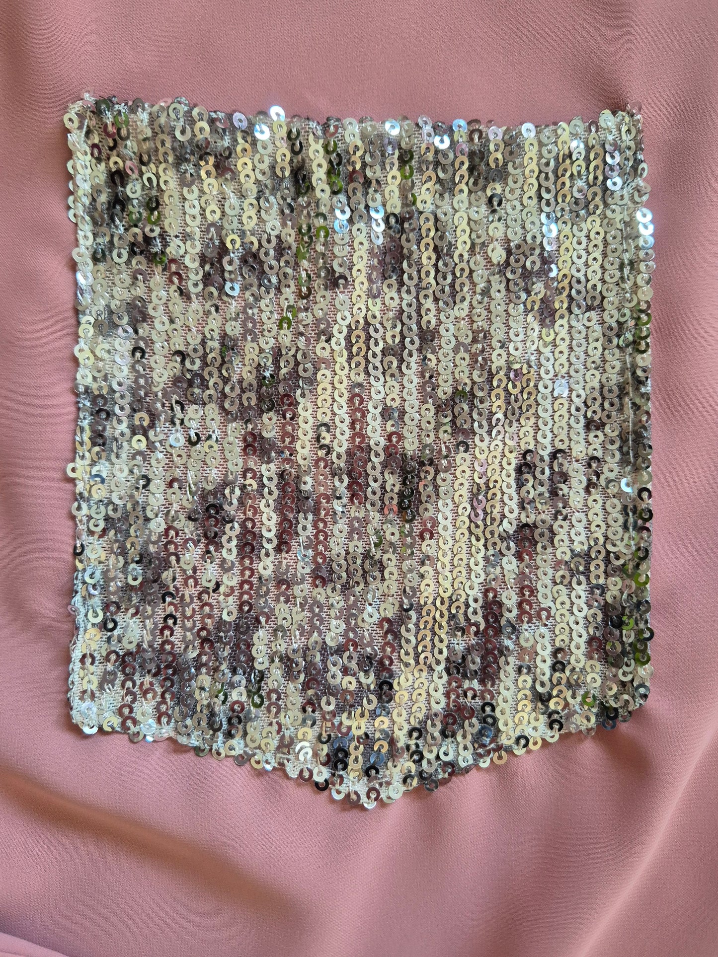 Camicia con tasche pailettes
