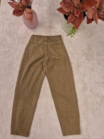 Jeans baloon con pinces