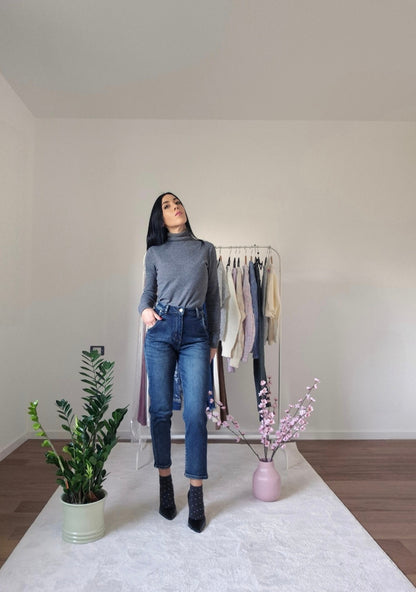 Jeans mom fit