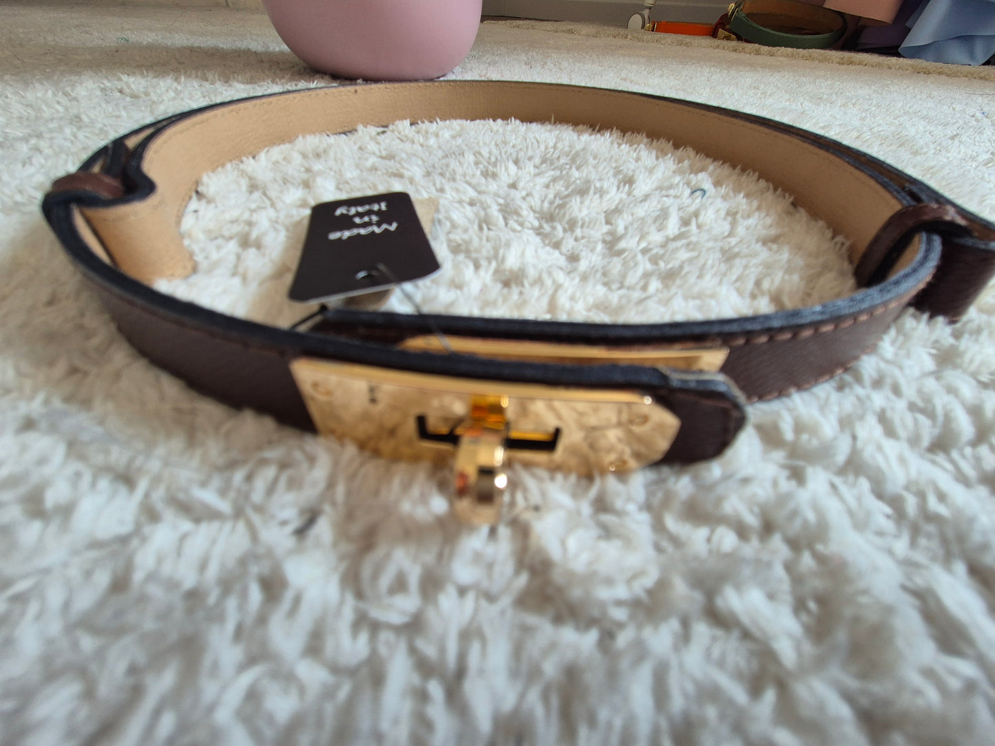 Cintura Cindy in vera pelle