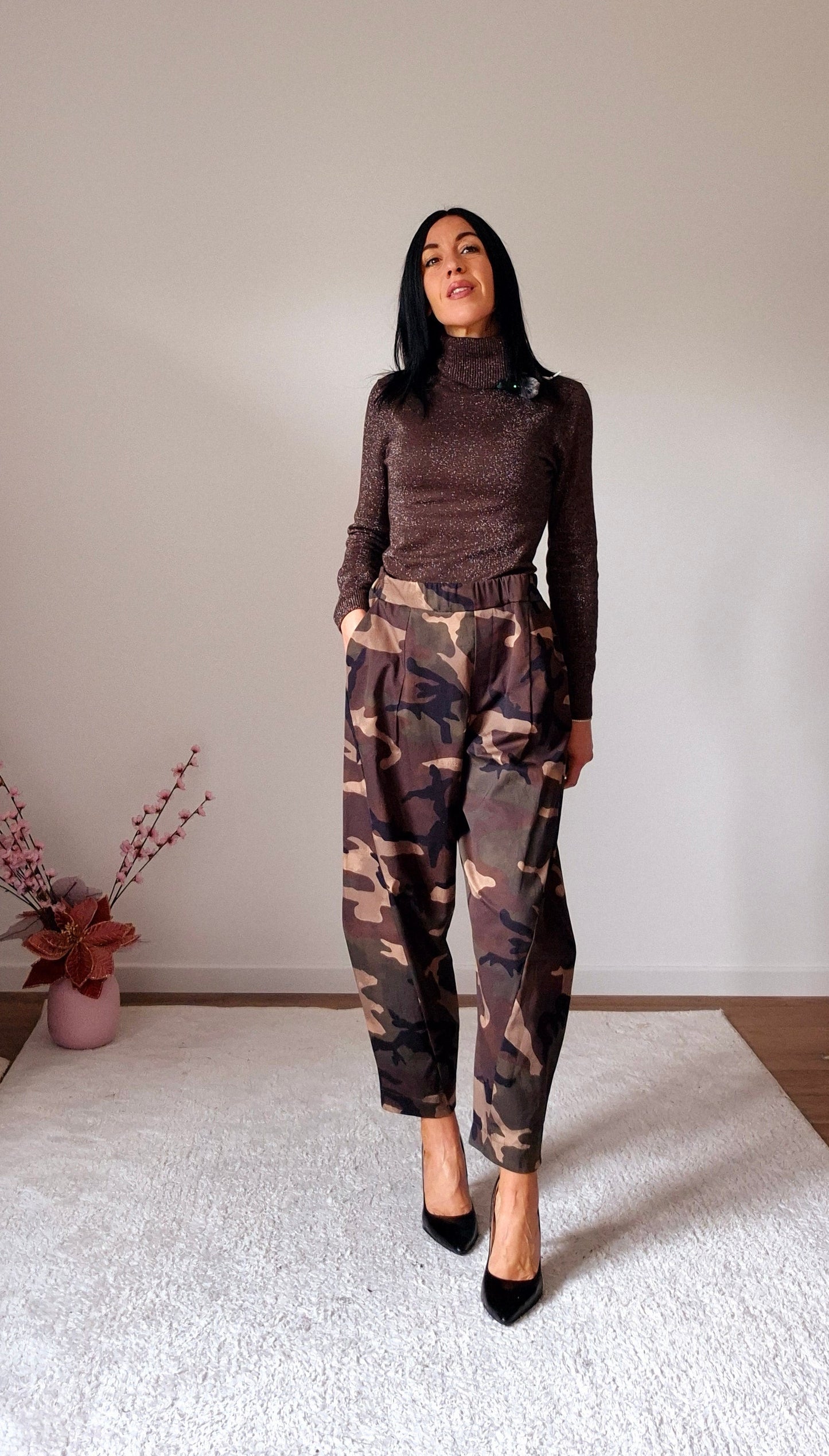 Pantalone Baloon Military
