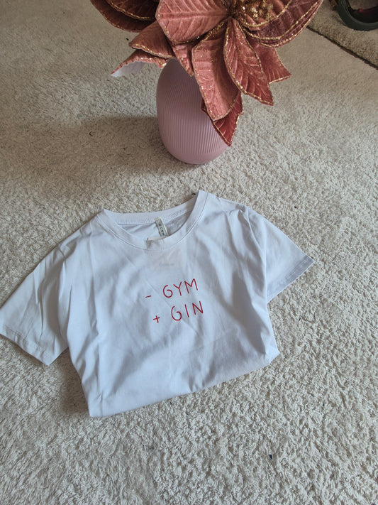 T-shirt  -Gym + Gin