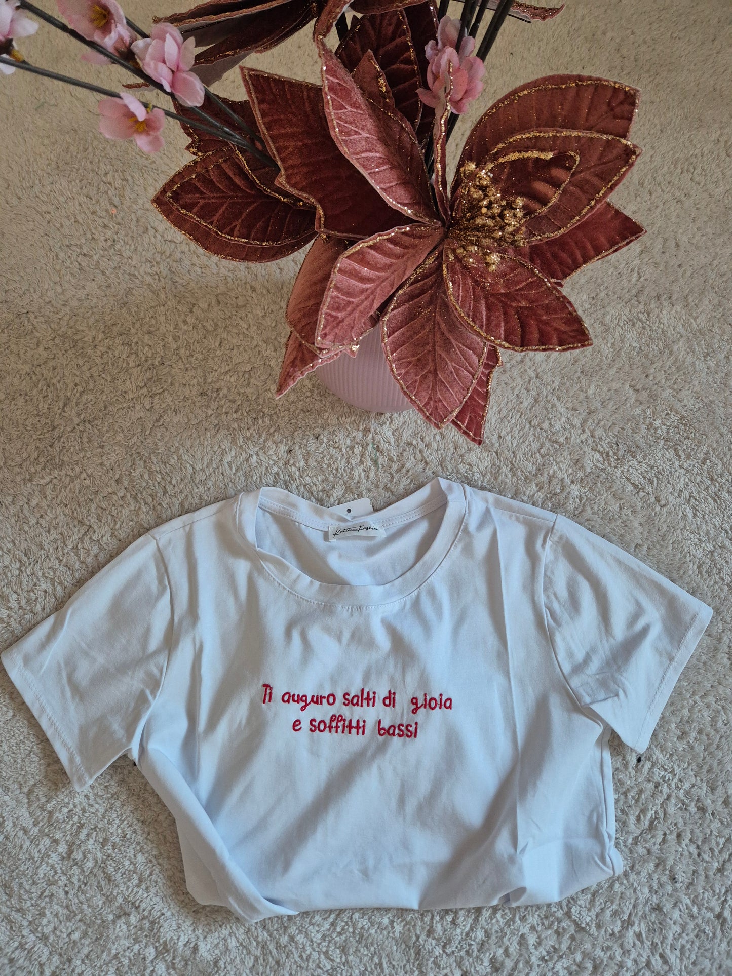 T-shirt salti di gioia