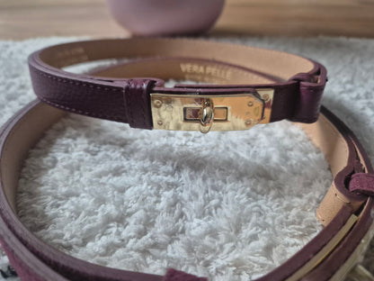 Cintura Cindy in vera pelle