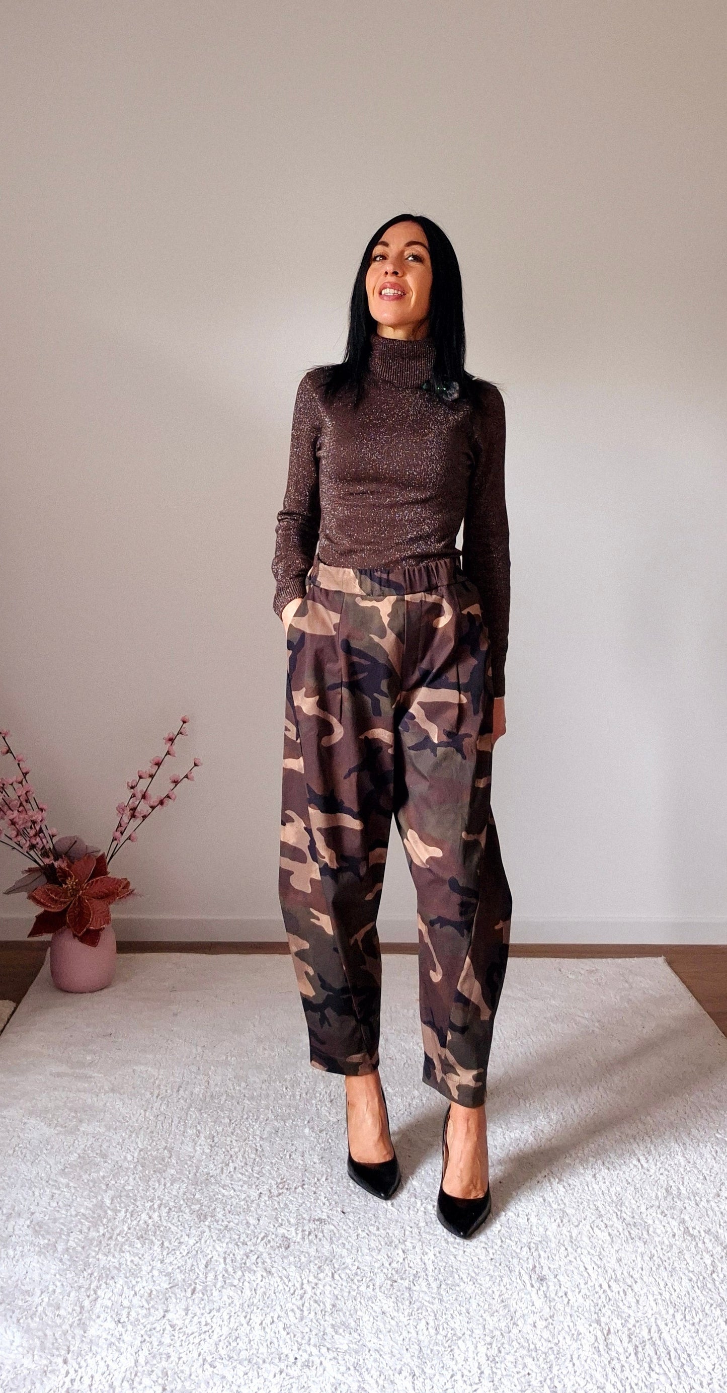 Pantalone Baloon Military