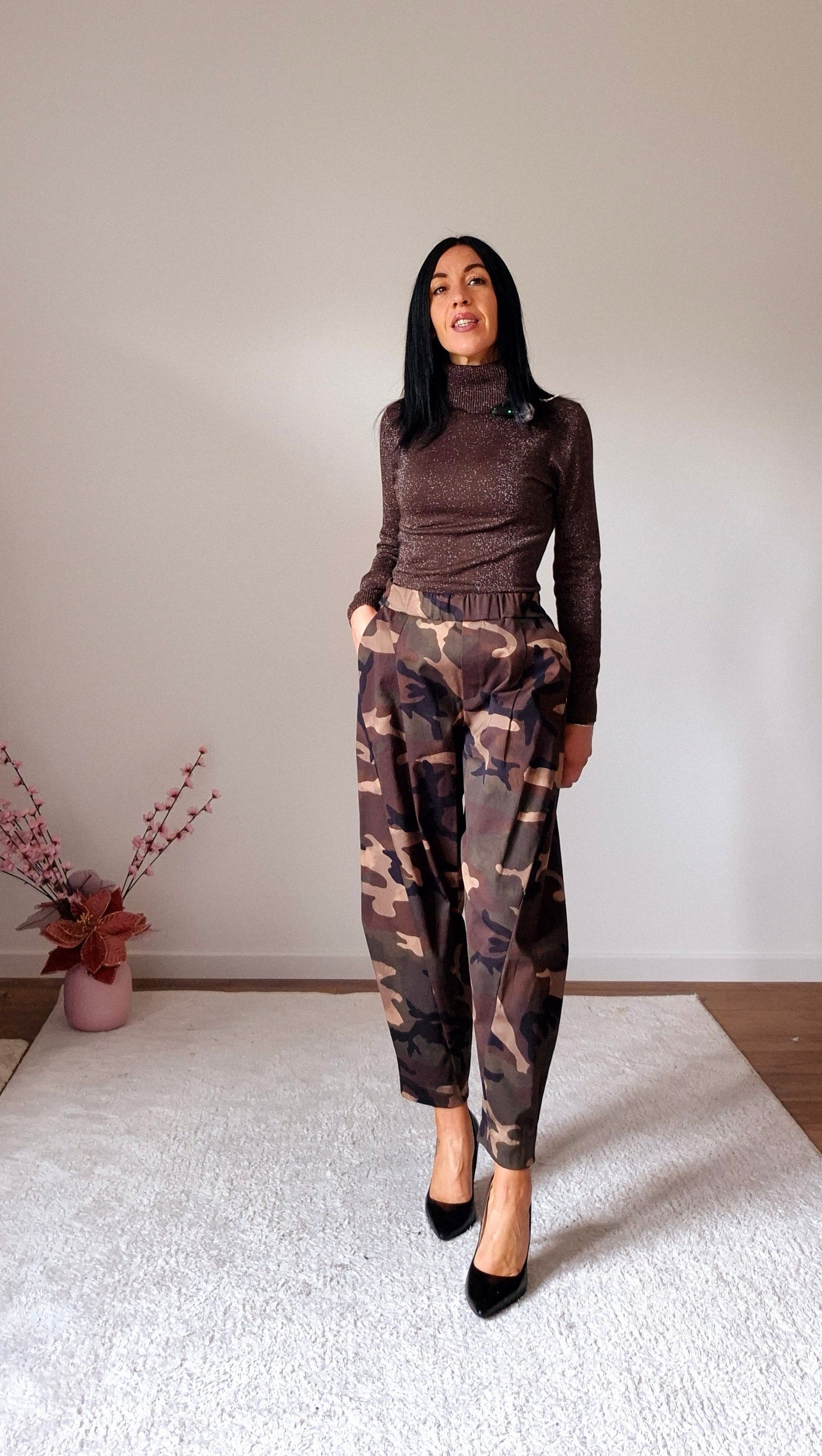 Pantalone Baloon Military